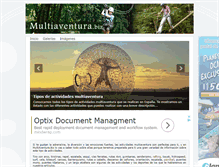 Tablet Screenshot of multiaventura.biz